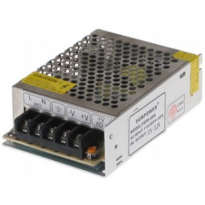 Strømforsyningsblok 3AMP 12V [INDBYGNING]